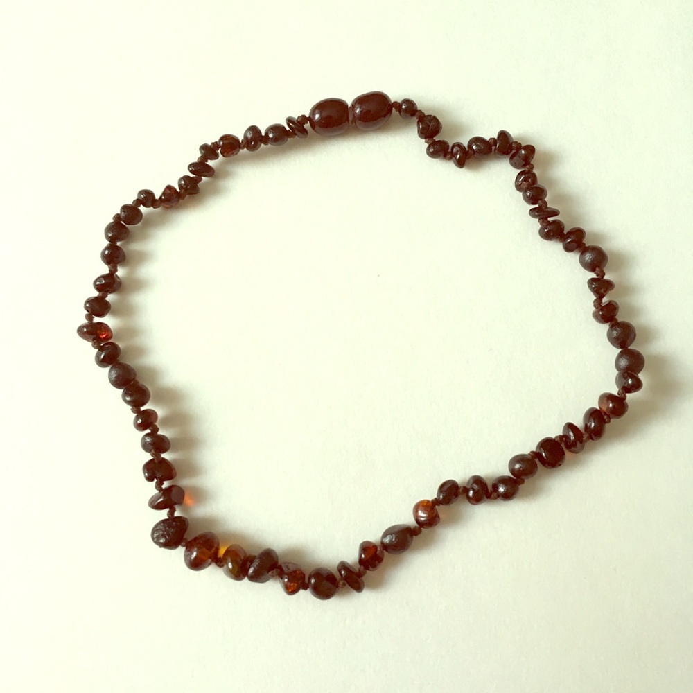 Infant/toddler amber necklace